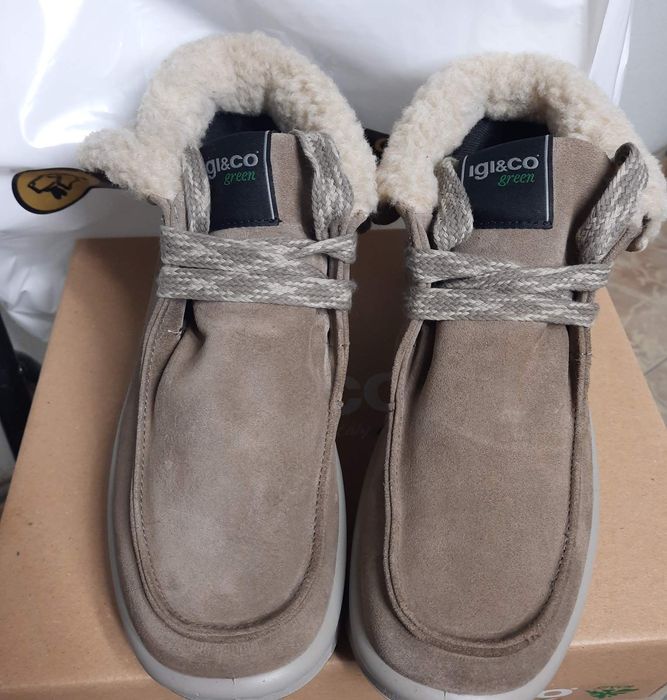 Дамски дизайнерски боти IGI&CO велурени