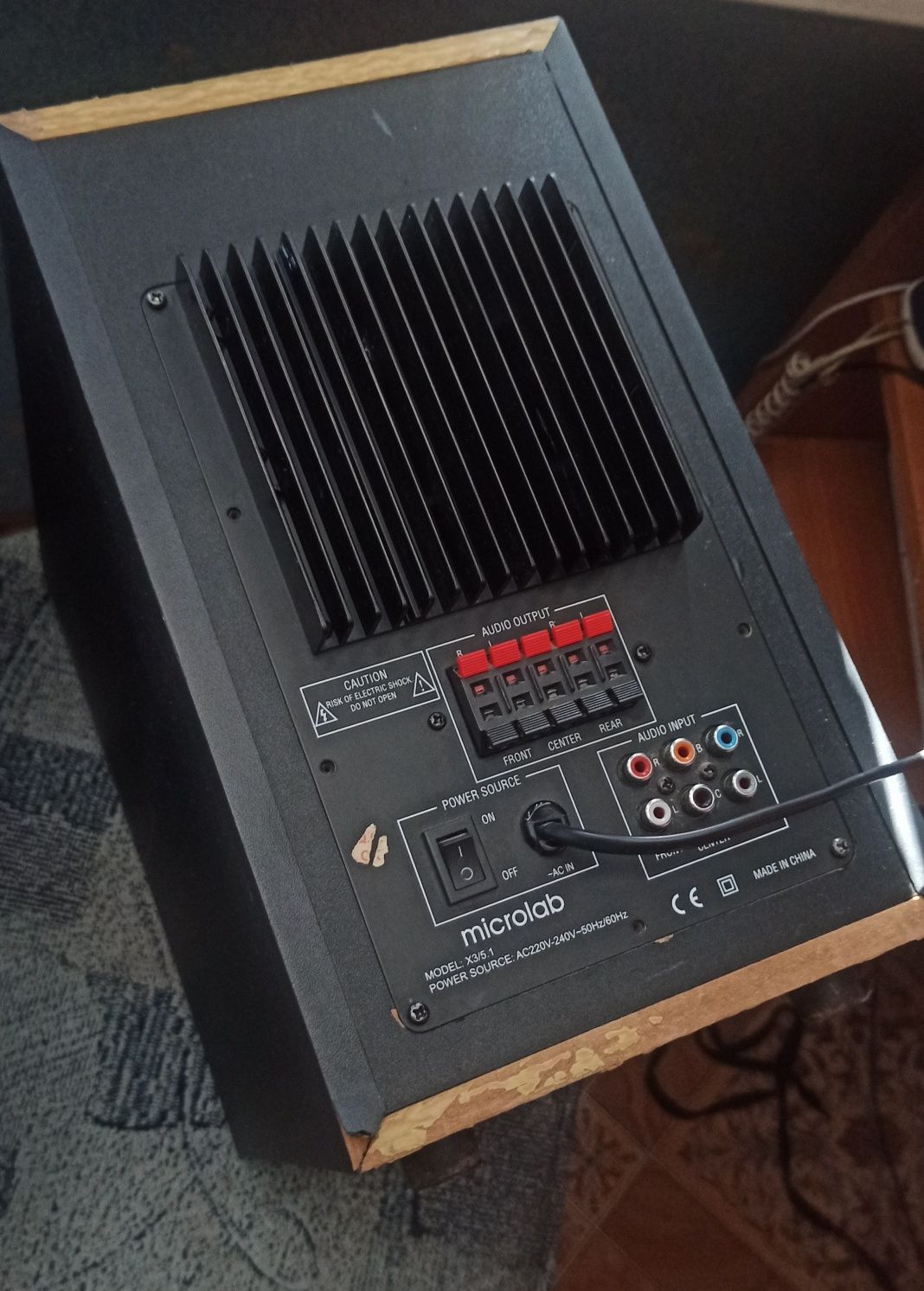 колонки Microlab x3