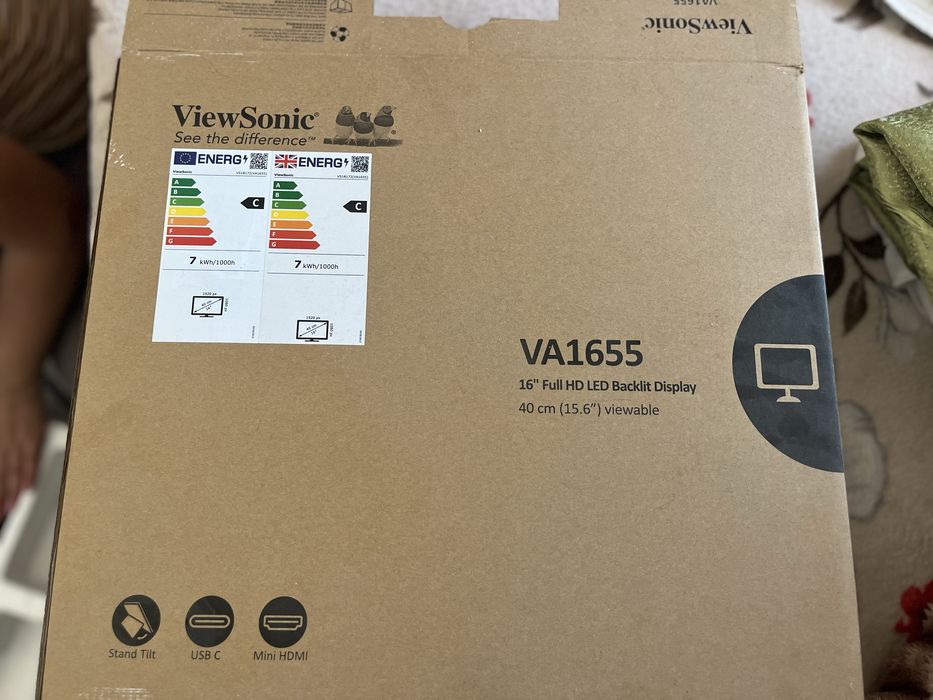 monitor portabil ViewSonic VA1655