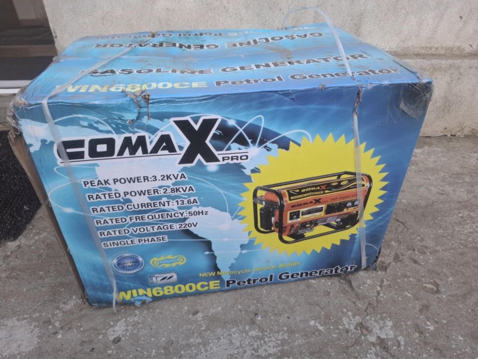 Vând generator  pe benzina