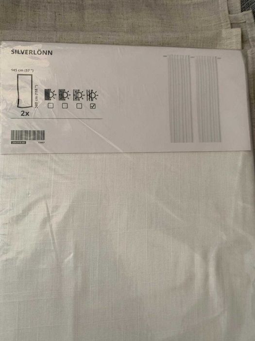 Silverlonn - perdele Ikea NOI