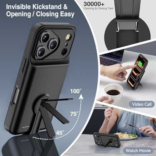 Нов Преносим заряден калъф 8500mAh за iPhone 17 Pro Айфон кейс батерия