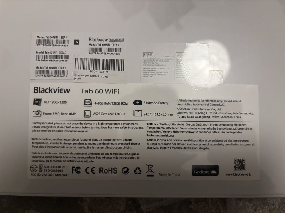 Blackview tab 60