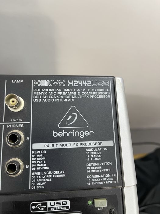 Behringer Xenyx x2442 usb