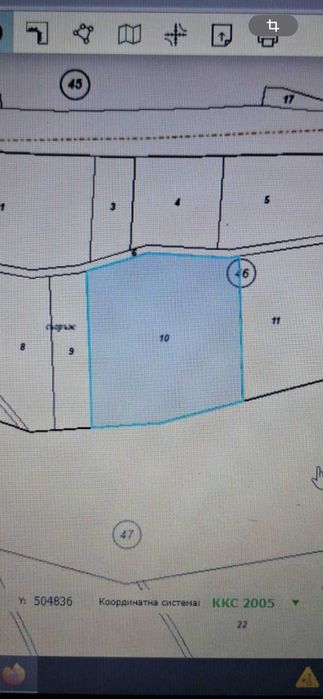 Празен парцел в кв.Атюрен