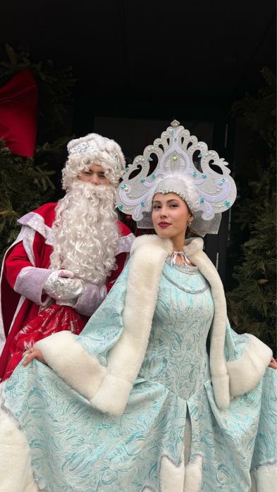 Дед мороз и снегурочка