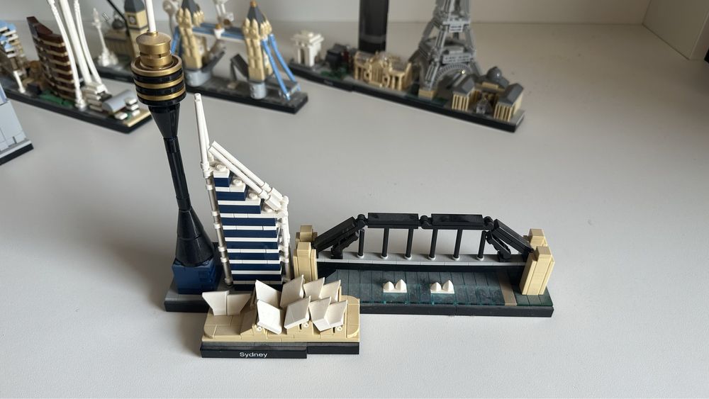 Lego architecture London, New York, Las Vegas, Paris, Sydney