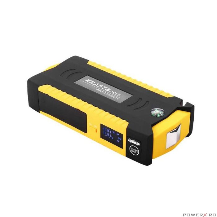Starter auto multifunctional, lanterna, 16800mAh, curent pornire 300A,