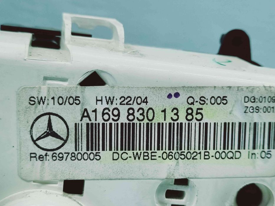 Panou comanda clima Mercedes Clasa A (W168) [Fabr 1997-2004] A169830