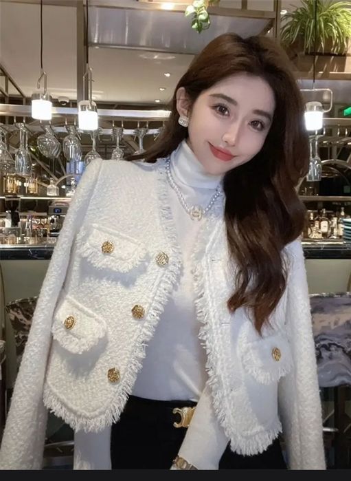 Пиджак твидовый осень -весна