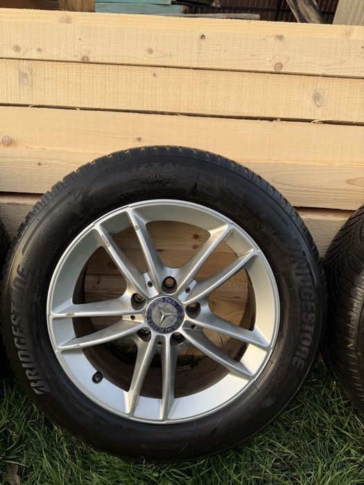 Set jante+ anvelope in stare buna!