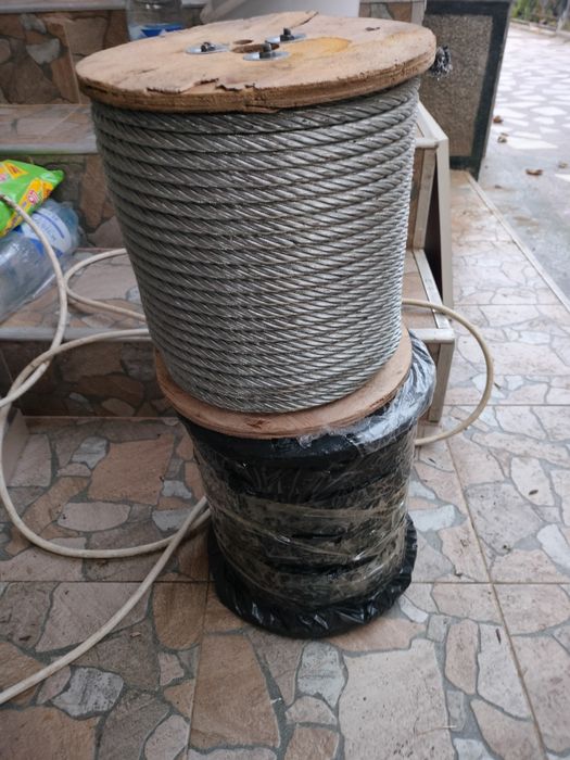 Cablu troliu șufă 10 mm cablu forestier
