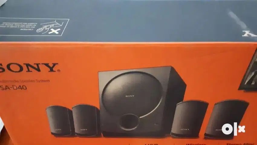 Продам новый Sony SA-D40/80 ват/USB/Bluetooth/AUX/4.1 система/Пульт ДУ