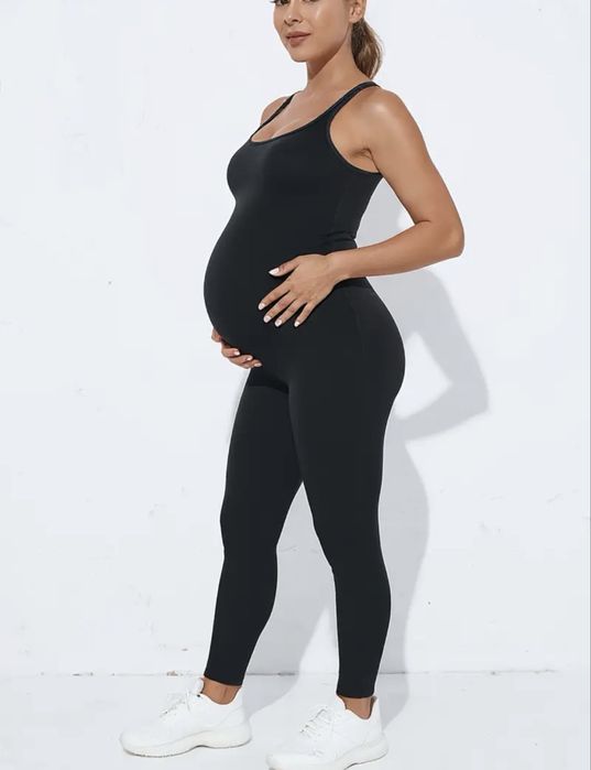 Женский боди для беременных, черный - S