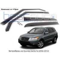 Ветробрани за Hyundai Santa Fe / Хюндай Санта Фе (2006-2012) [BMR014]