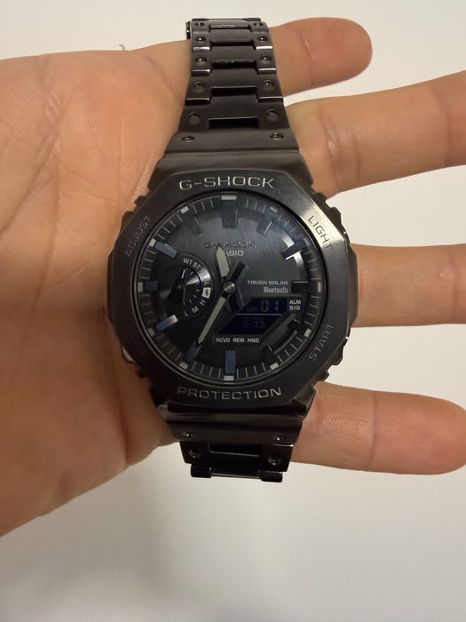 G-shock steel black