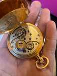 Vând ceas de buzunar Omega,AUR18K