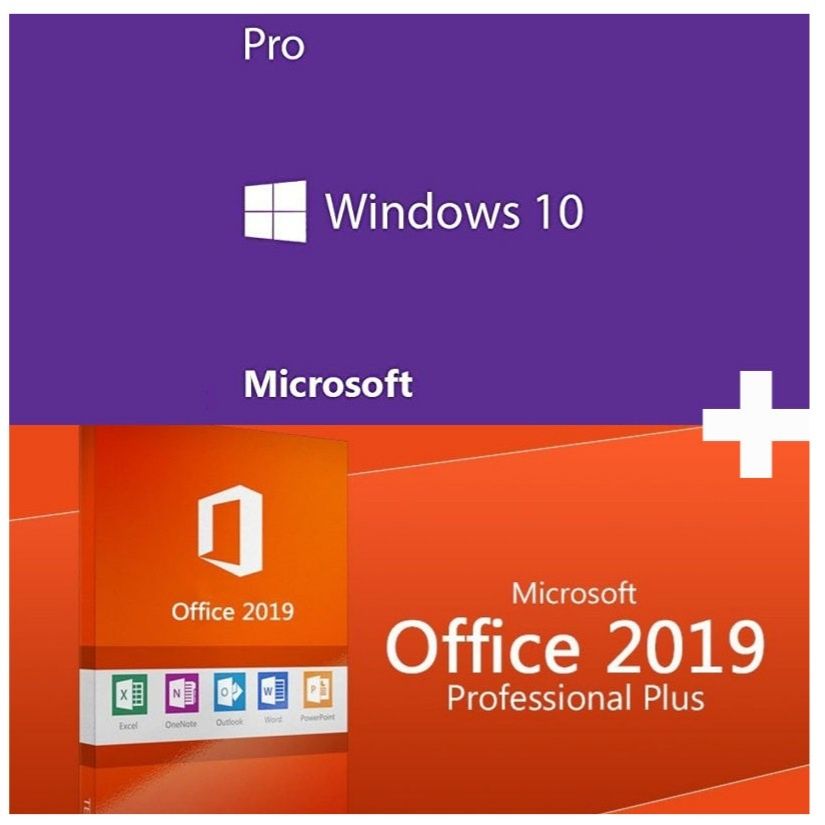 Pachet Licenta Windows 10/11 Pro + Office 2019 Pro plus