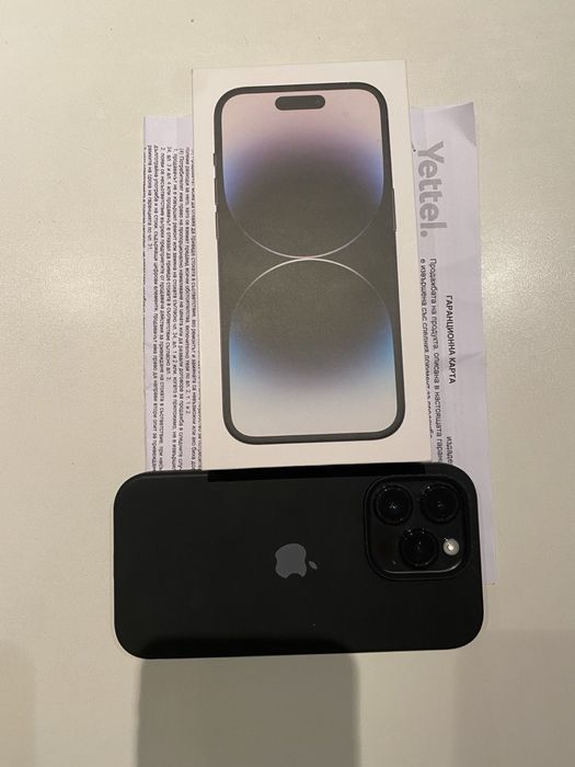 iPhone 14 Pro 128GB 100% батерия ТОП Състояние с кутия и кабел