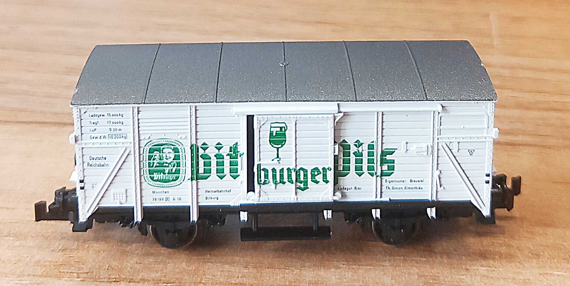 Вагон на Fleischmann 8362 - N - DC - DRG - втора ръка /Piko/
