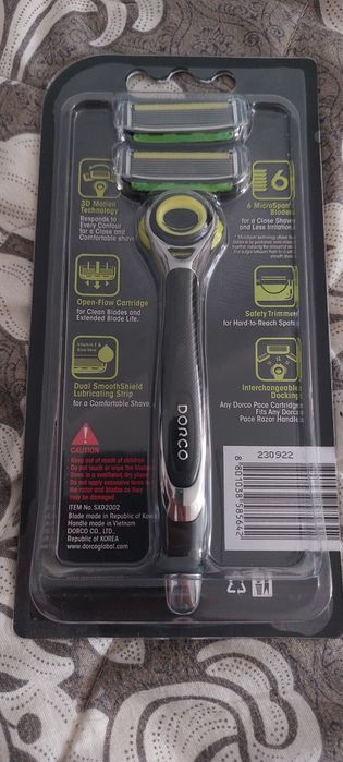 Бритва Dorco Pace Pro 6