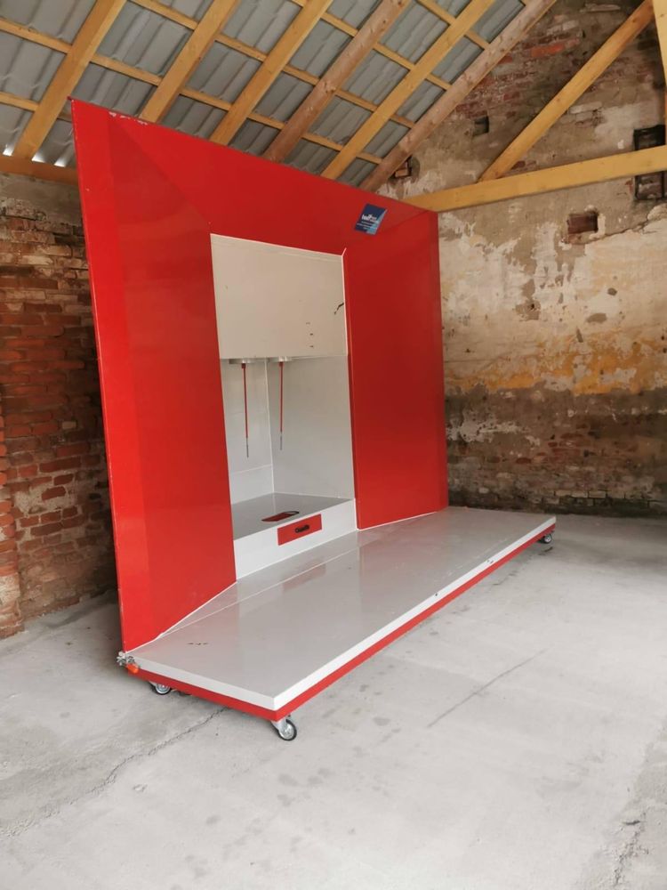 Cuptor polimerizare , vopsire in camp electrostatic, cabina vopsit