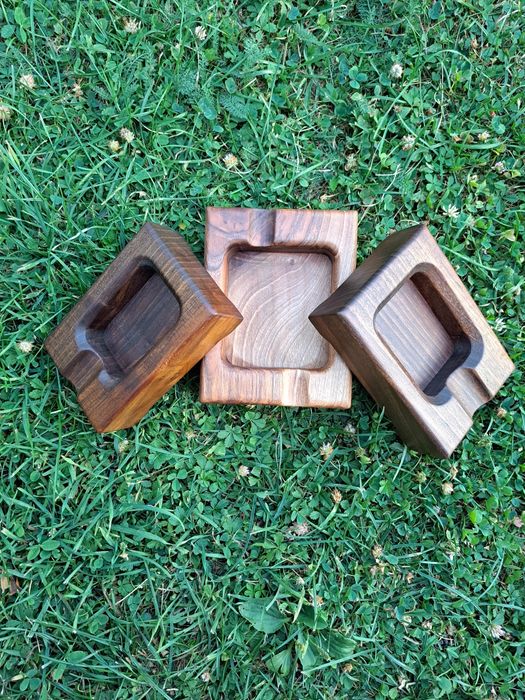 Дървен пепелник за пури