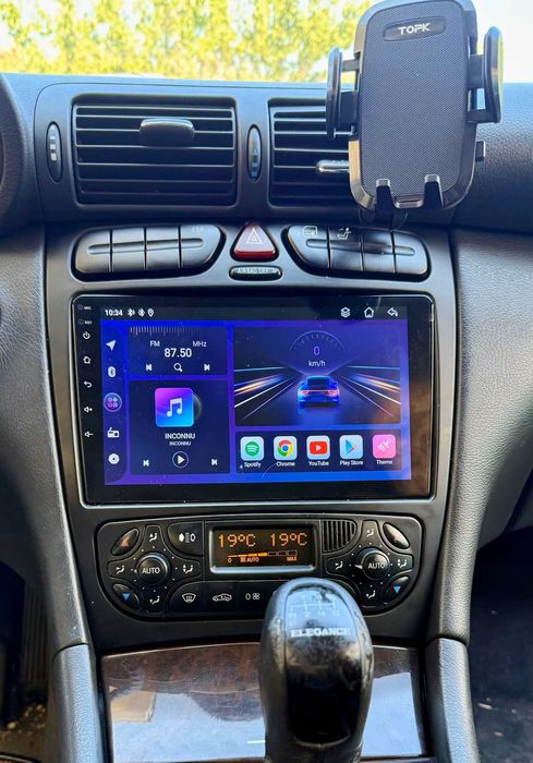 OFERTA Navigatie GPS Android Mercedes C Class W203 W209 CLK Carplay