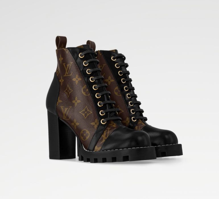 Botine Louis Vuitton Star Trail din piele