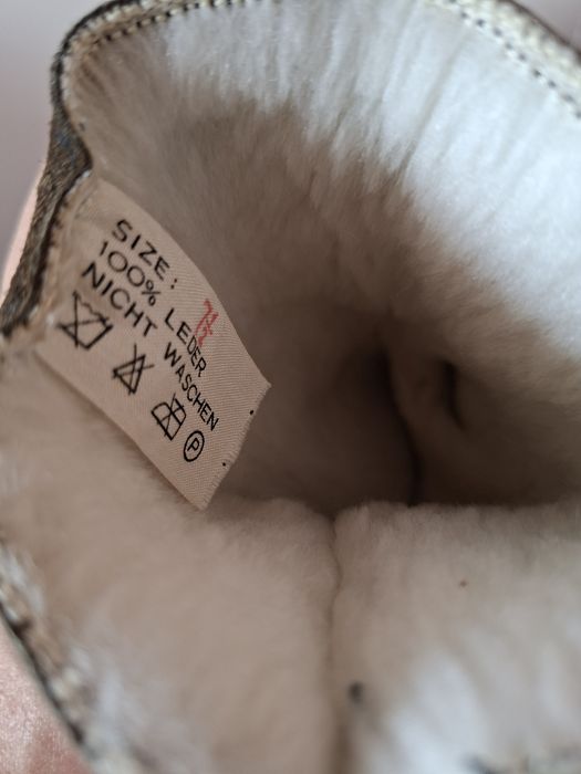 Manusi piele cu blanita