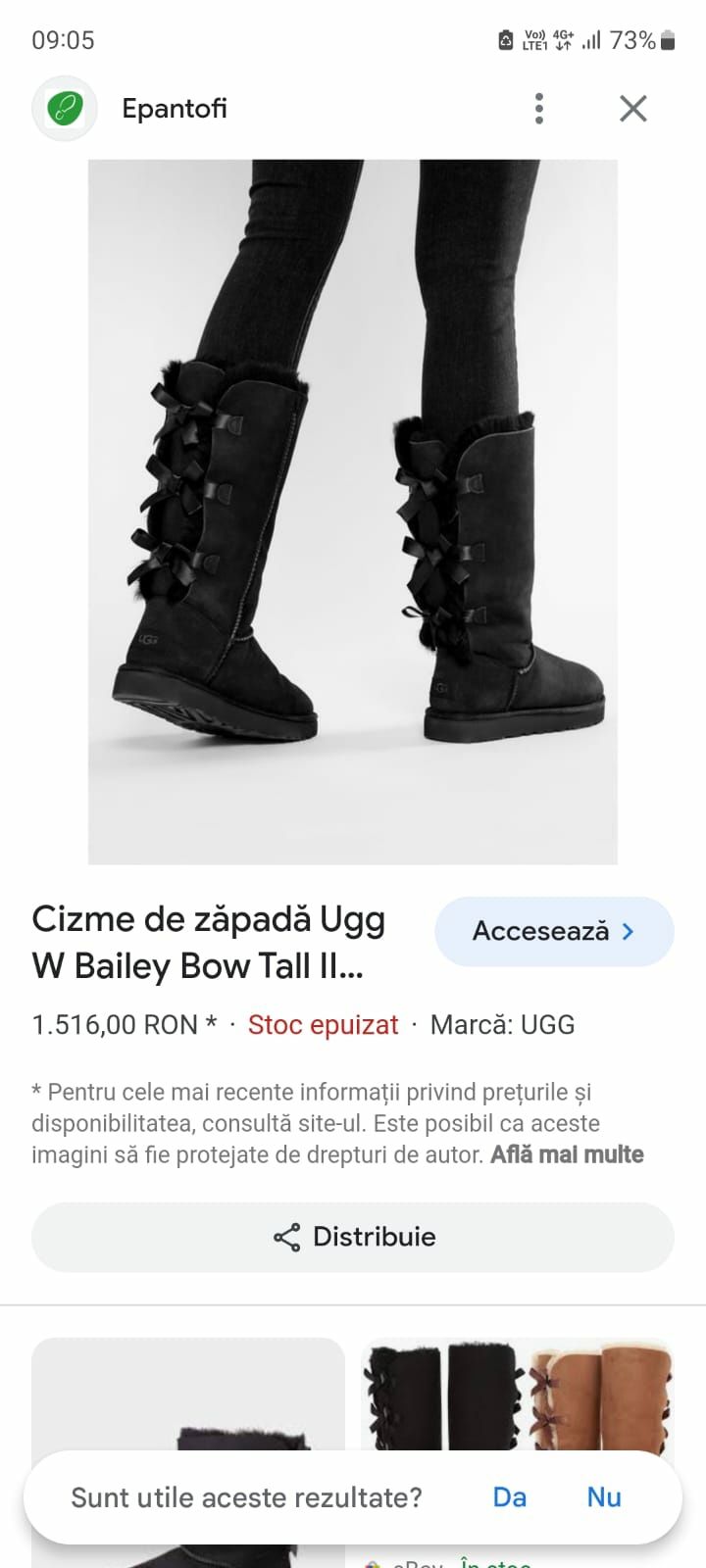 Ugg bailey bow tall II originale 39