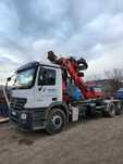 Abrol kipper Mercedes cu macara Epsilon
