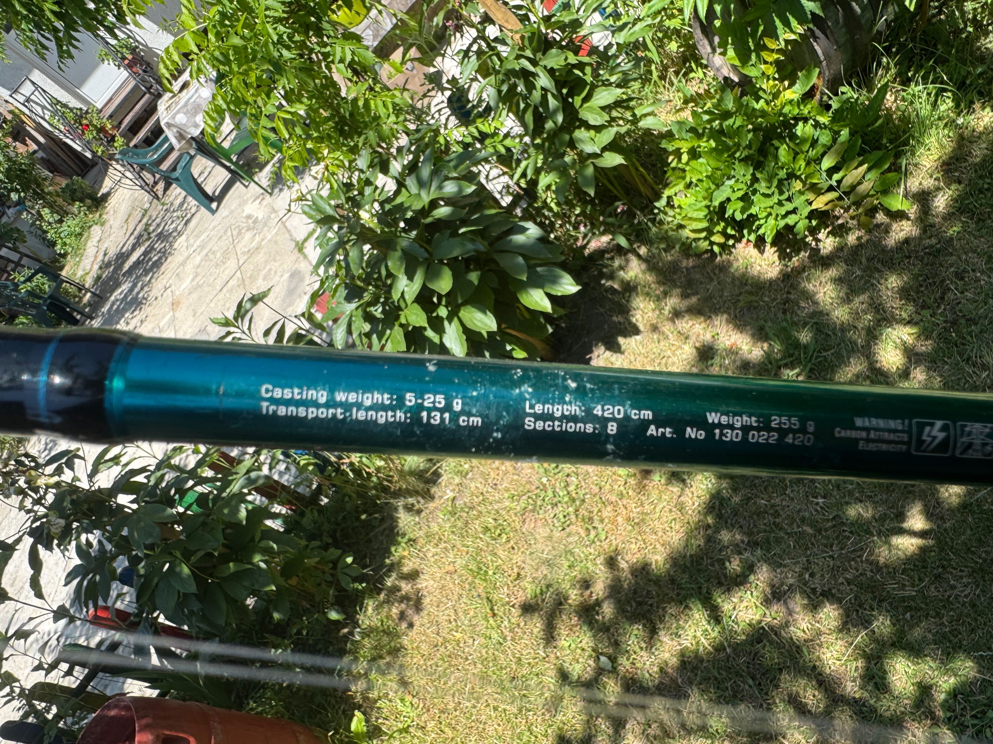 Въдица Tele Match Arcus 4.20m + макара Shimano Sienna 2500