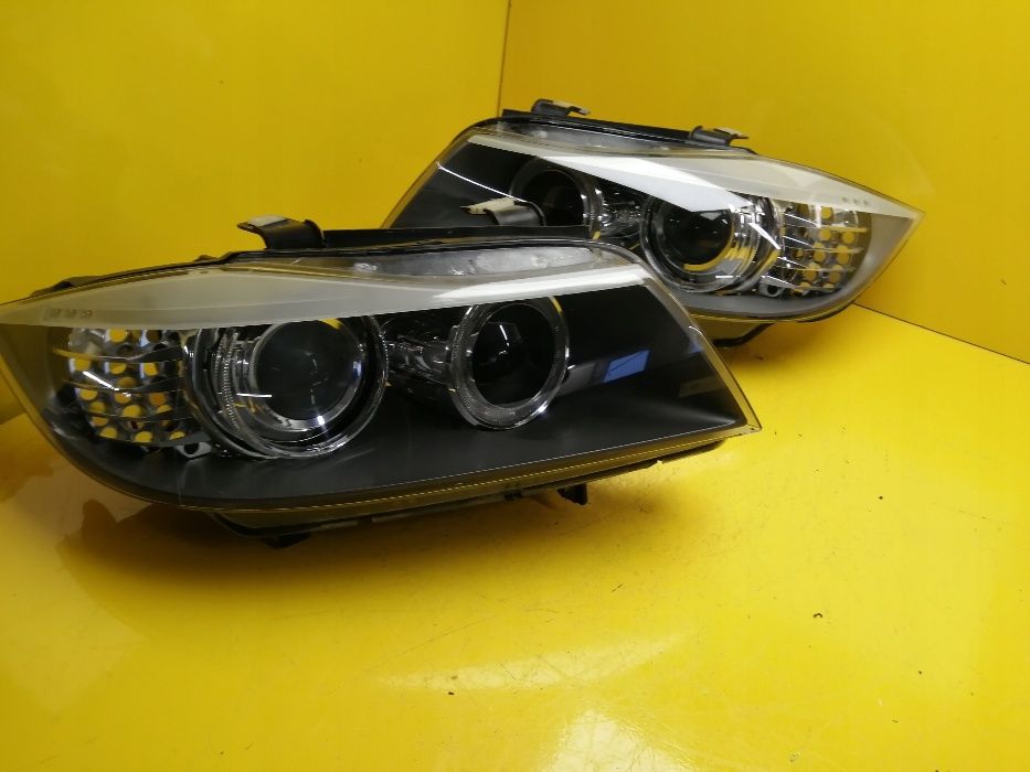 BMW 3 E90 E91 LCI far stanga dreapta faruri facelift xenon bixenon
