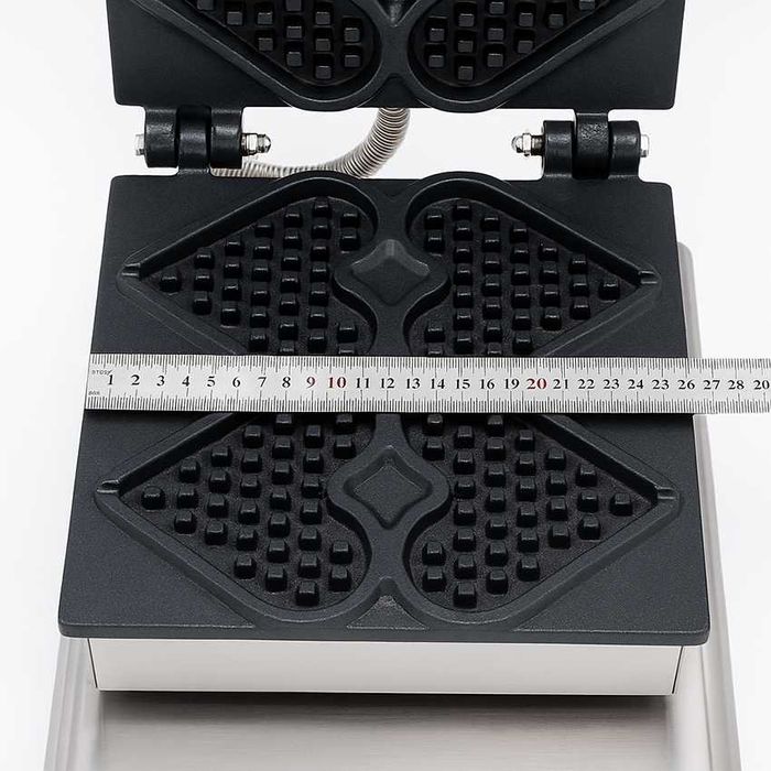 Професионален гофретник Hearts Waffle Don Gelato | Сърца на клечка