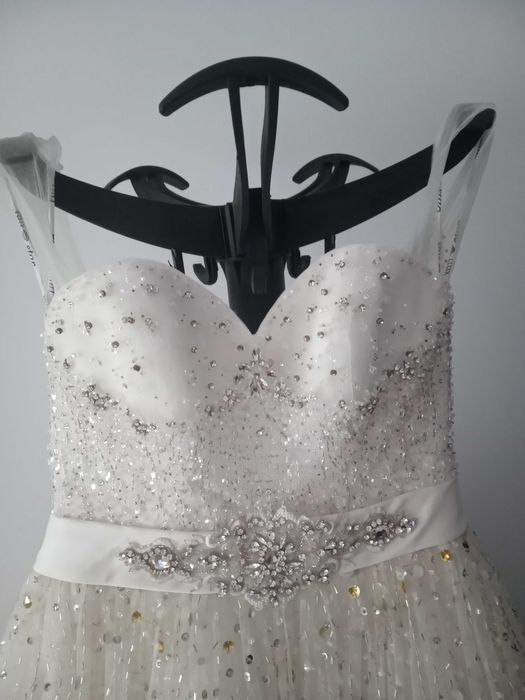 Iași - Rochie mireasa Italia (purtata o data) 2000 Ron negociabil