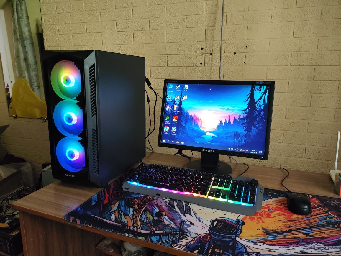 Бюджетный игровой компьютер DDR4