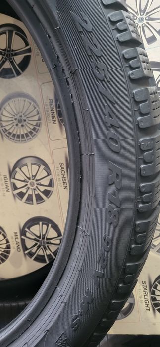 2 anvelope 225 40 18 pirelli winter 240 serie2 7mm