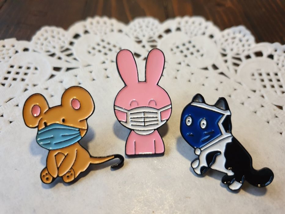 Малкият Принц Рубик Кубче Шевна Машина Бижута Пинчета Значки Брошки