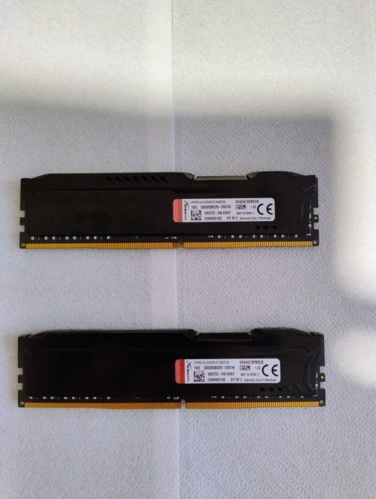 Ram 2*4 Gb Fury Hyperx