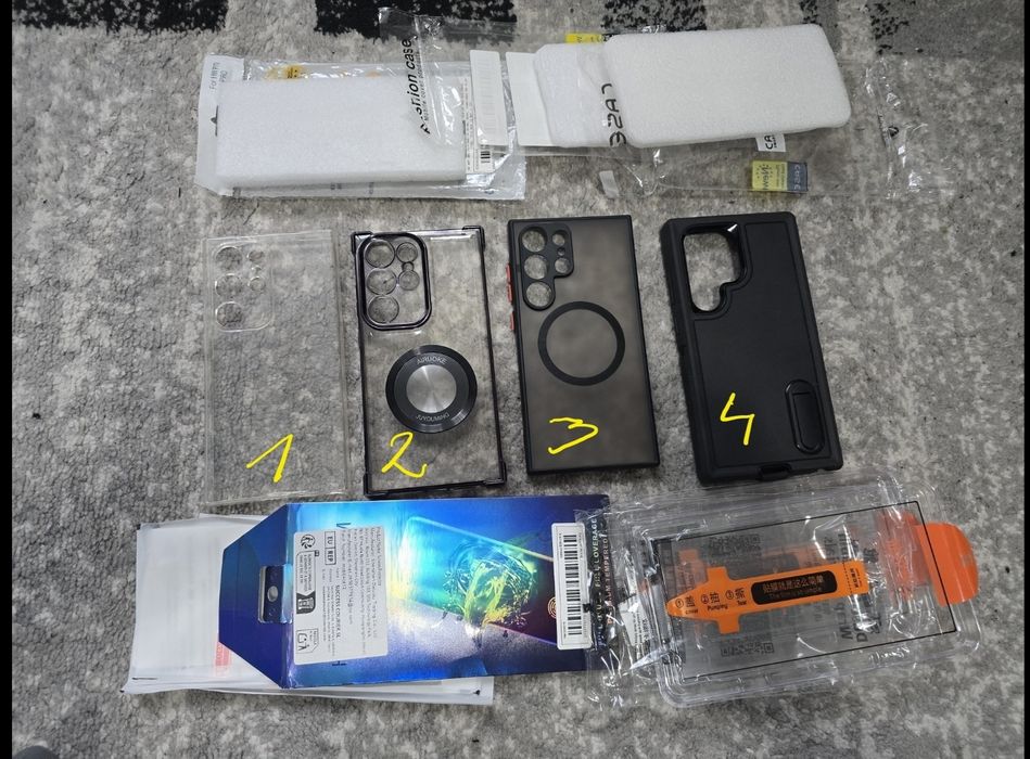 Samsung S24Ultra huse+folii