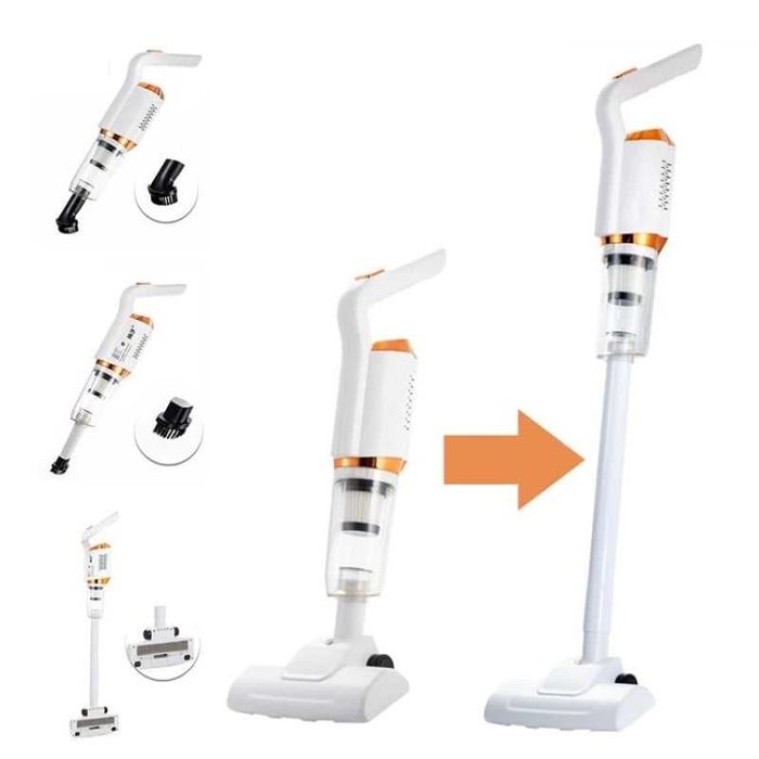 Aspirator Vertical Portabil Fara Fir, Wireless, 2 in 1, Fara sac