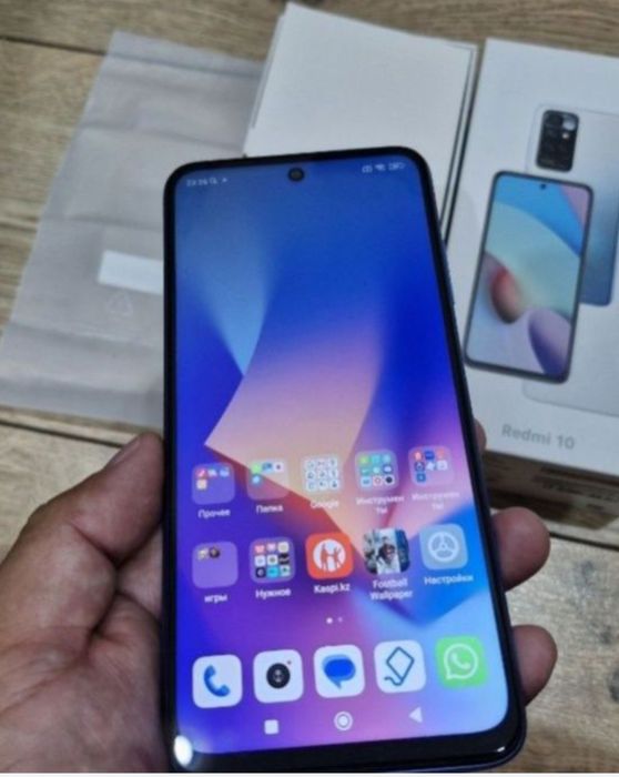 Продам редми 10 128 гига в отличном состояние