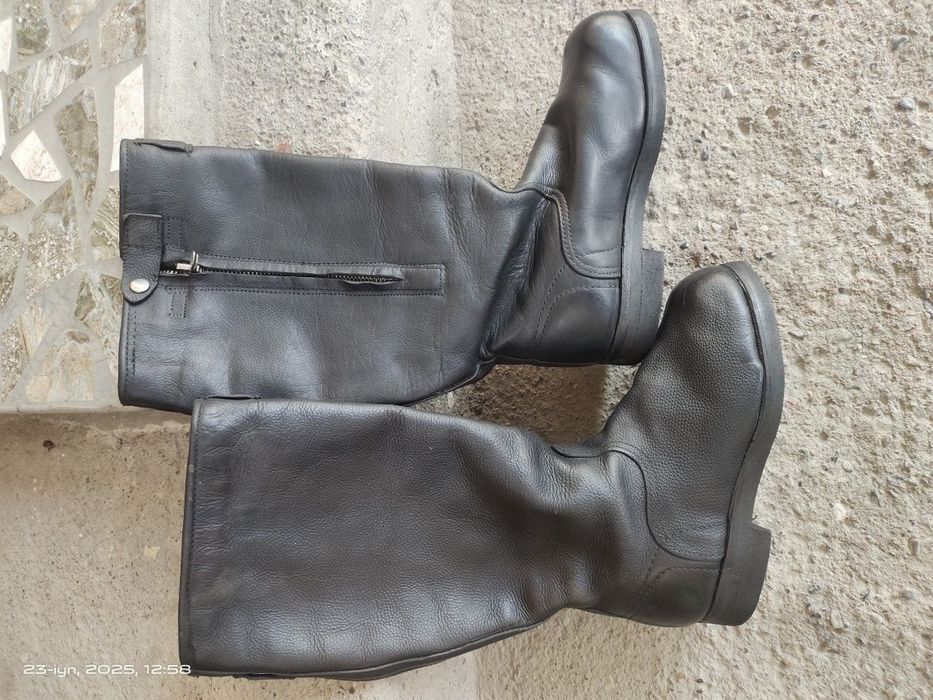 Сапоги кожаные летные (СССР)