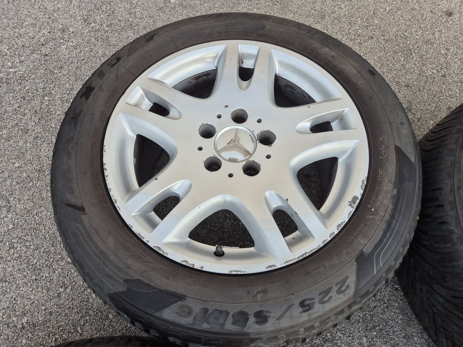5х112/16 с гуми Мерцедес E C class ML 5x112/16 Mercedes Skoda Audi