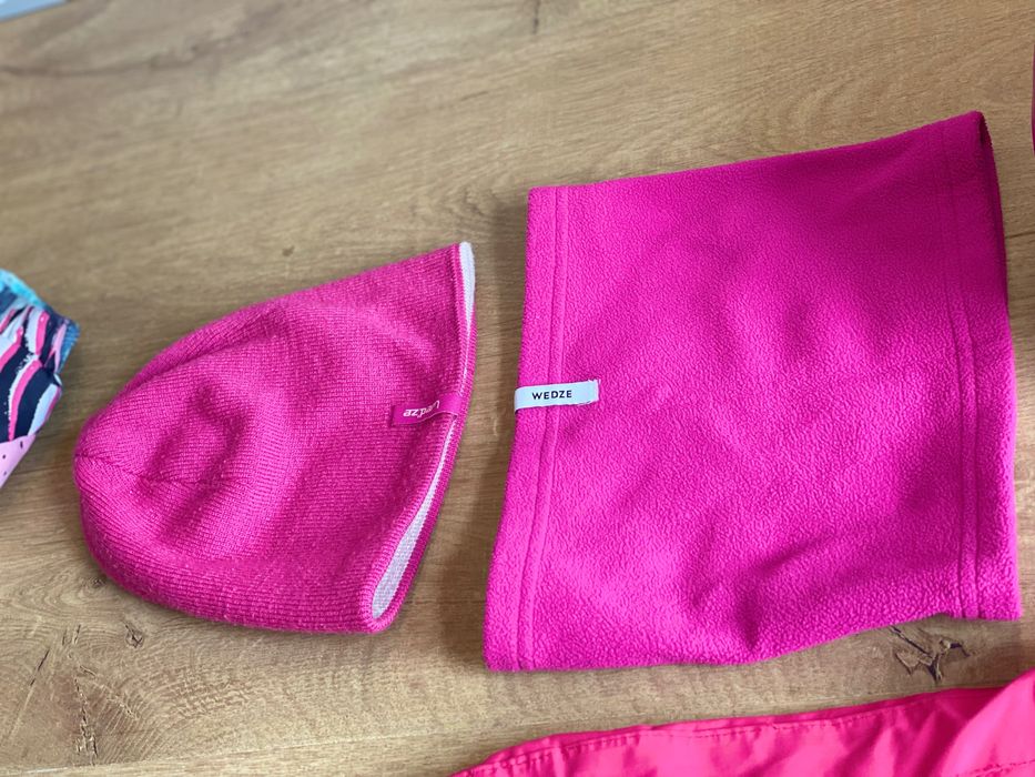 Ски екип icepeak 122см +каска wedze