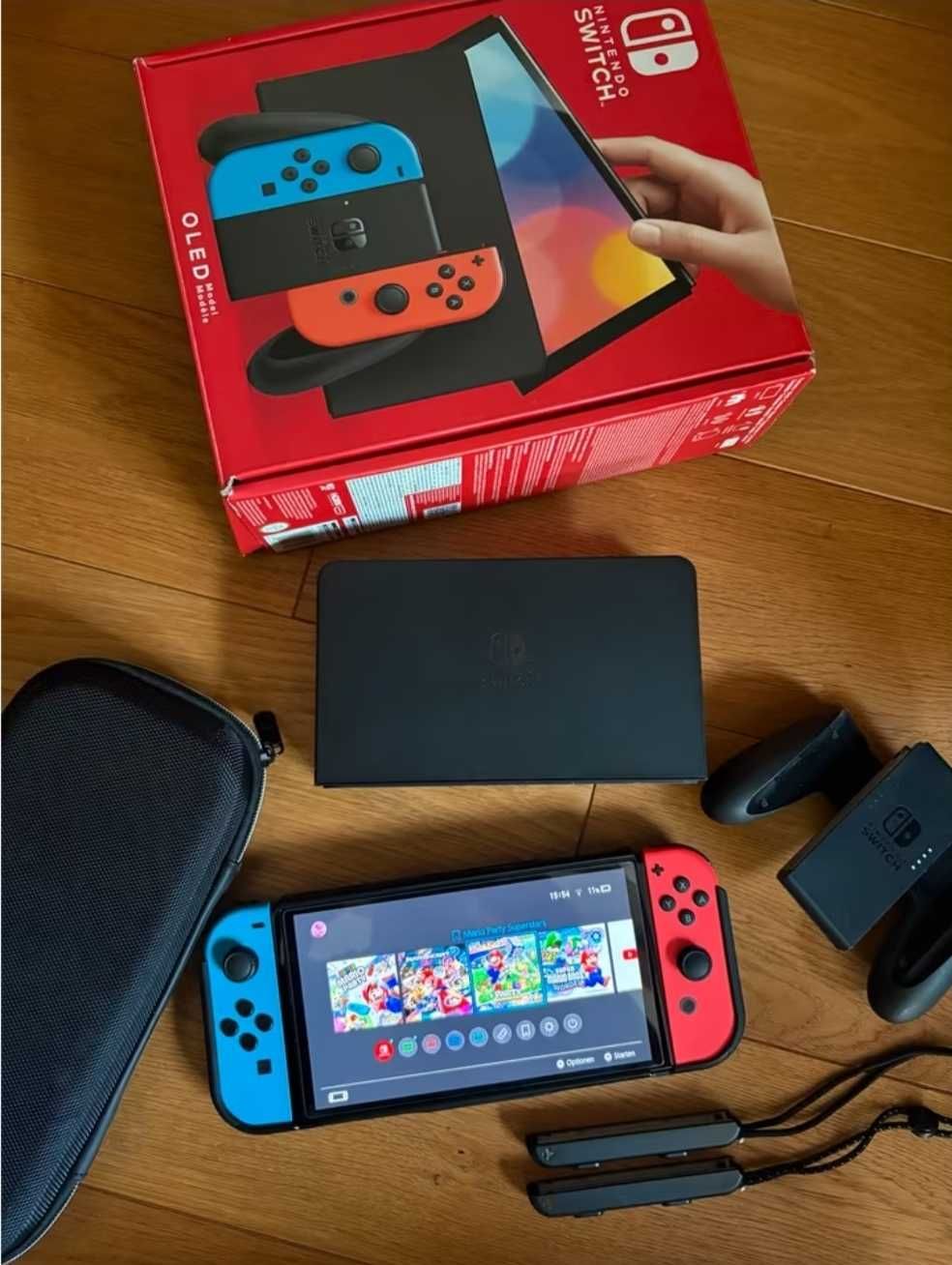Nintendo Switch OLED и 20 игри