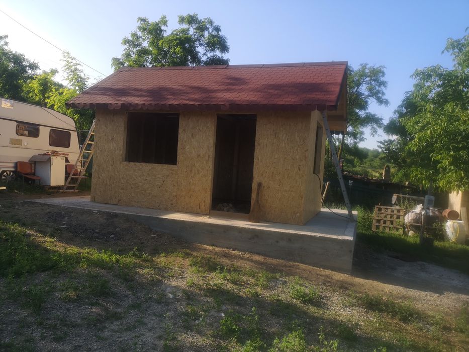 Construcții cabane foisoare terase