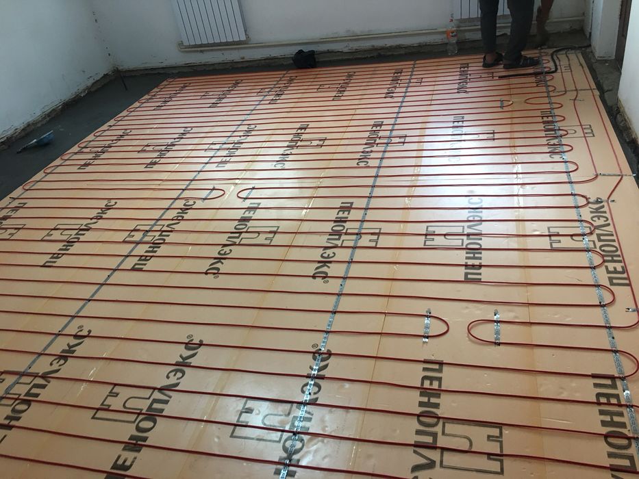 Теплый пол иссик пол