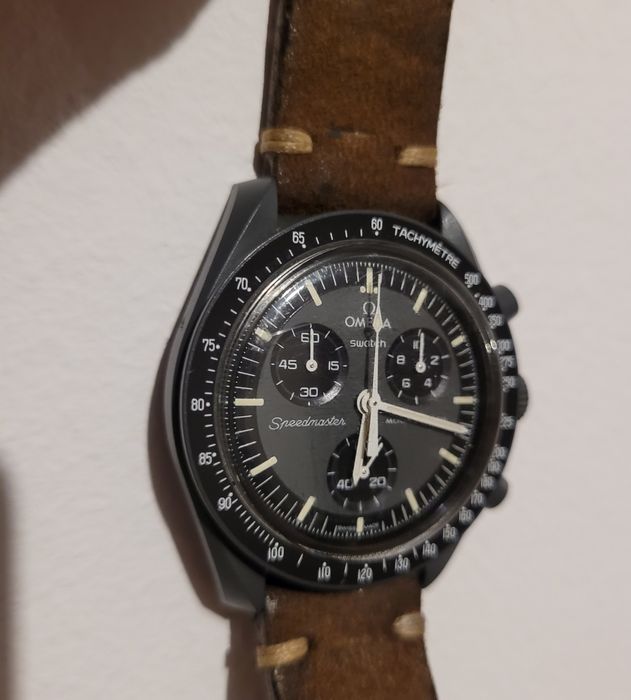 Swatch Omega chronograph quart